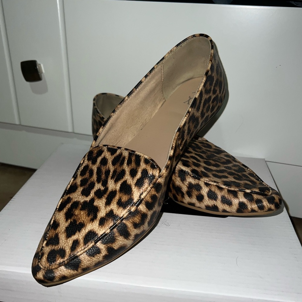Cheetah Flats Pointed Toe Ny&Co
